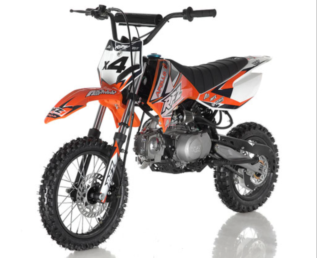 Apollo DB-X4 110cc Dirt bike Semi