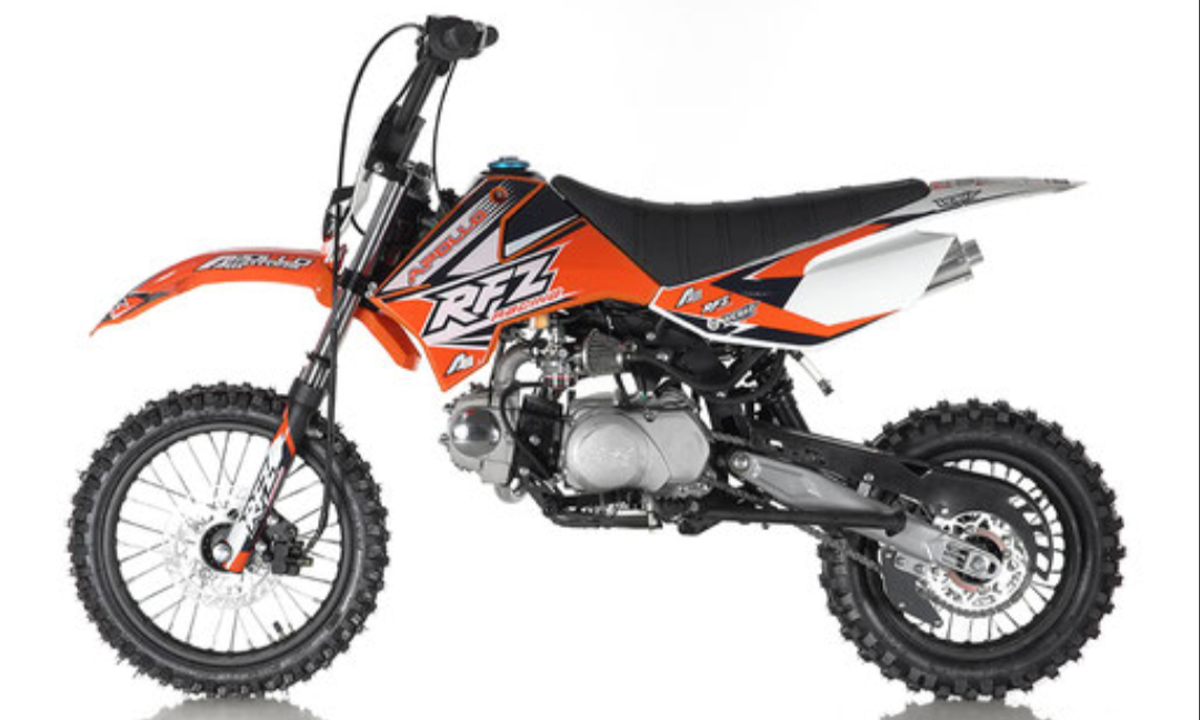 Apollo DB-X4 110cc Dirt bike Semi