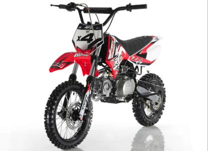 Apollo DB-X4 110cc Dirt bike Semi
