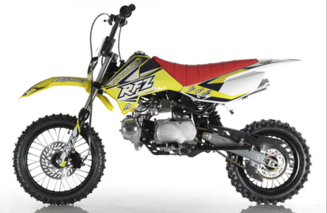 Apollo DB-X4 110cc Dirt bike Semi